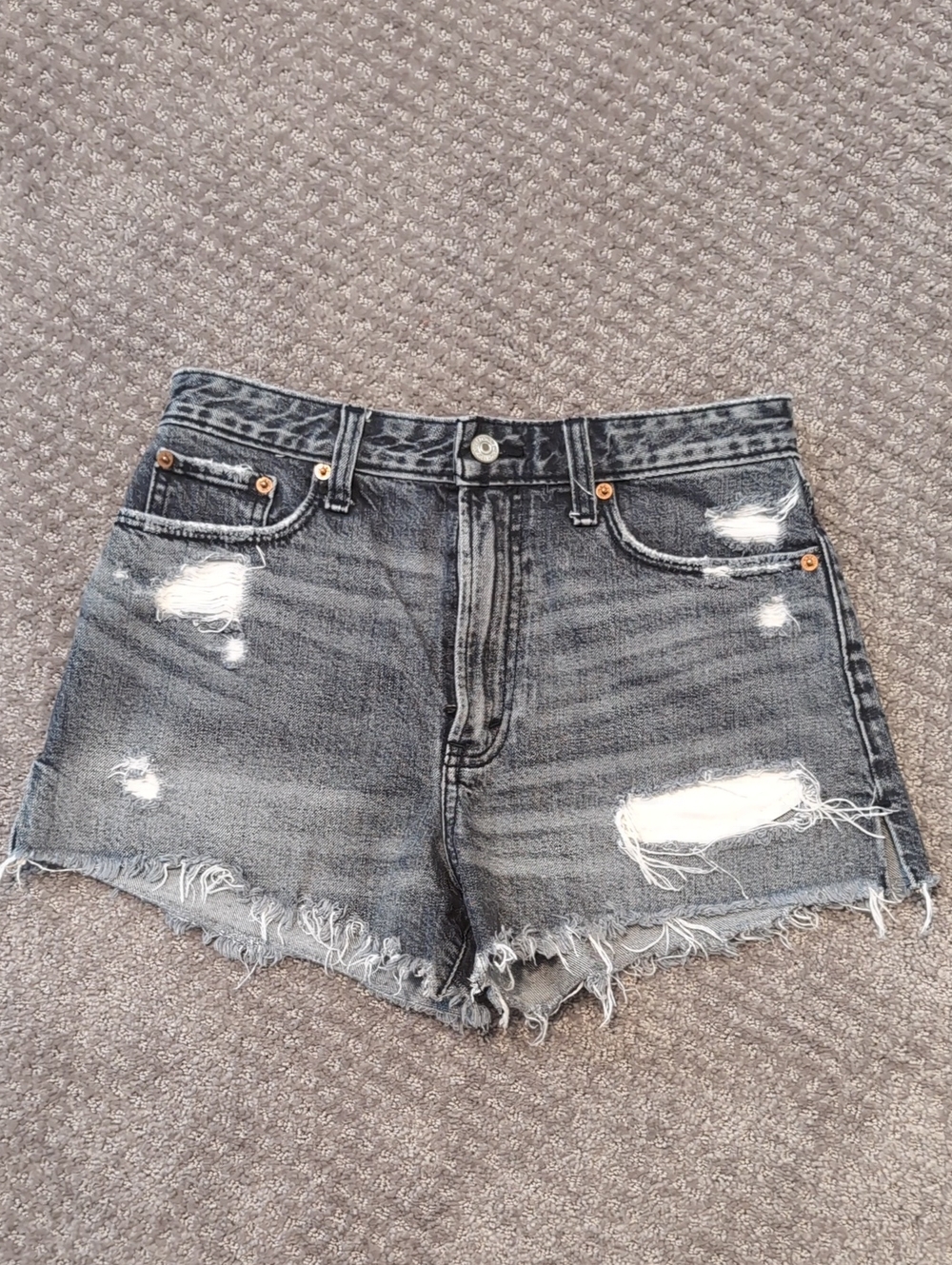 Abercrombie & Fitch Annie High Rise Shorts Size 26